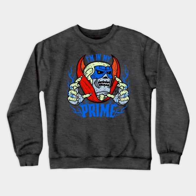 Prime Crewneck Sweatshirt by DesecrateART